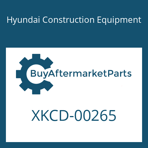 Hyundai Construction Equipment XKCD-00265 - NUT-HEX