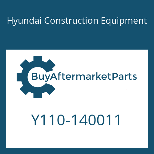 Hyundai Construction Equipment Y110-140011 - WIPER-DUST