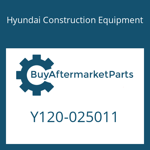 Y120-025011 Hyundai Construction Equipment WIPER-DUST