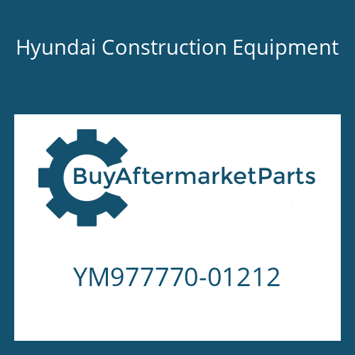 Hyundai Construction Equipment YM977770-01212 - GASKET,LIQUID