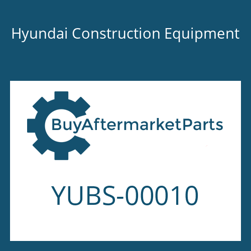 Hyundai Construction Equipment YUBS-00010 - O-RING