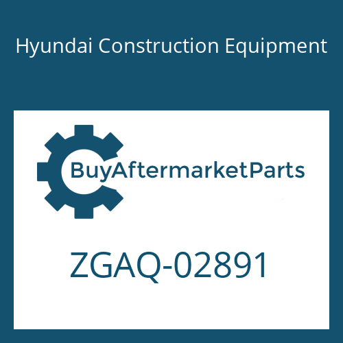 Hyundai Construction Equipment ZGAQ-02891 - BUSHING