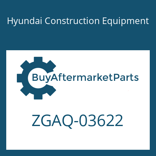 Hyundai Construction Equipment ZGAQ-03622 - DRIVER-POWER TAKEOFF