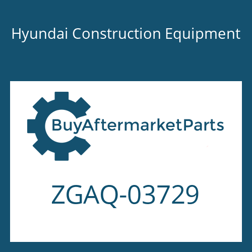 Hyundai Construction Equipment ZGAQ-03729 - BEARING-TAPERROLLER
