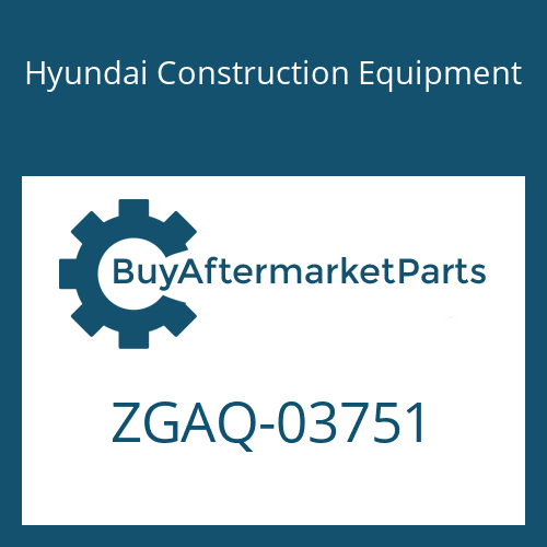 Hyundai Construction Equipment ZGAQ-03751 - BEARING-CYL. ROLLER
