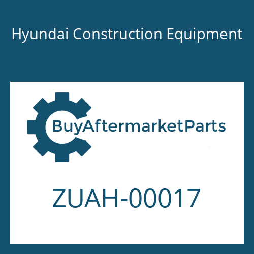 Hyundai Construction Equipment ZUAH-00017 - WASHER