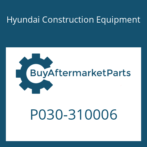 Hyundai Construction Equipment P030-310006 - ELBOW-45