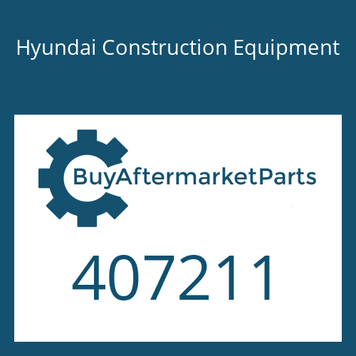 Hyundai Construction Equipment 407211 - Bearing-Thrust