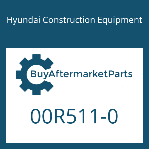 Hyundai Construction Equipment 00R511-0 - RING-WEAR