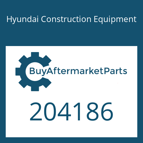 Hyundai Construction Equipment 204186 - Hook-Lower