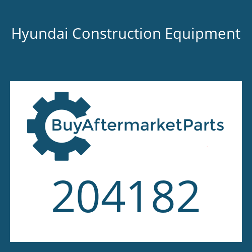 Hyundai Construction Equipment 204182 - Hook Service Kit