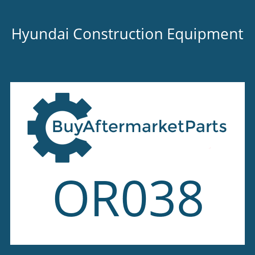 Hyundai Construction Equipment OR038 - Plug