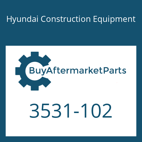 Hyundai Construction Equipment 3531-102 - Guide