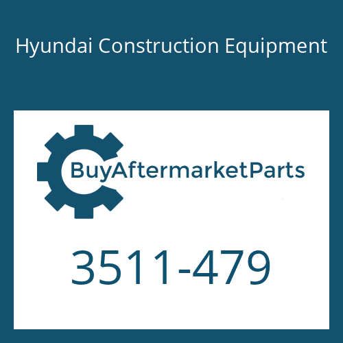 3511-479 Hyundai Construction Equipment PLUNGER ASSY