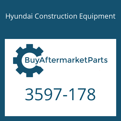 Hyundai Construction Equipment 3597-178 - SHIM
