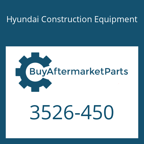 Hyundai Construction Equipment 3526-450 - CAP