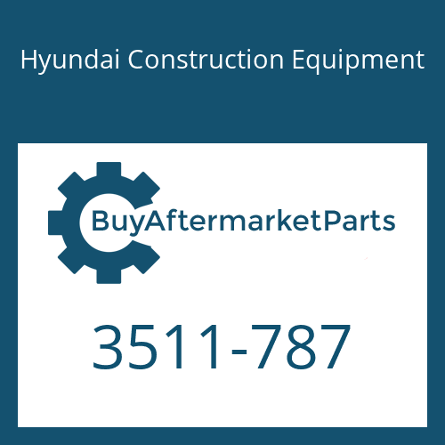Hyundai Construction Equipment 3511-787 - SPOOL-BOOM