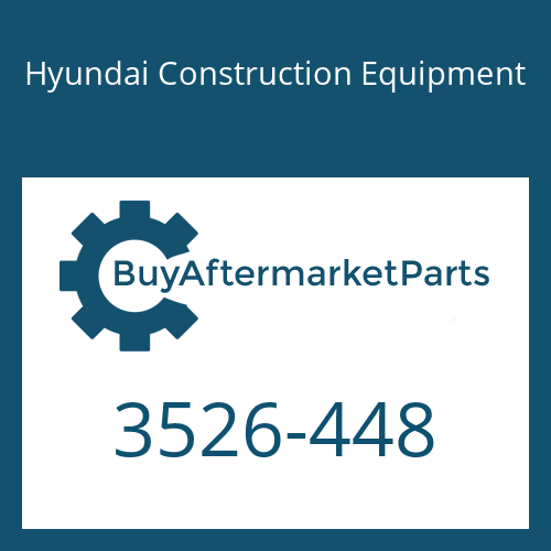 Hyundai Construction Equipment 3526-448 - CAP