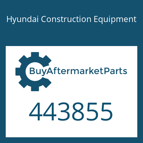 Hyundai Construction Equipment 443855 - Screw-Locking