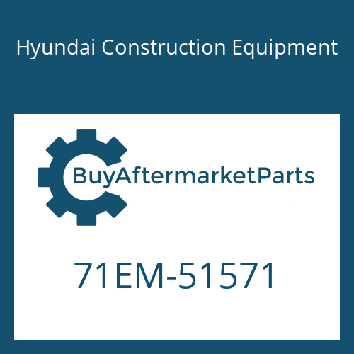 71EM-51571 Hyundai Construction Equipment HOLDER-ROD