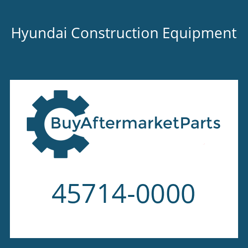 Hyundai Construction Equipment 45714-0000 - ROTOR