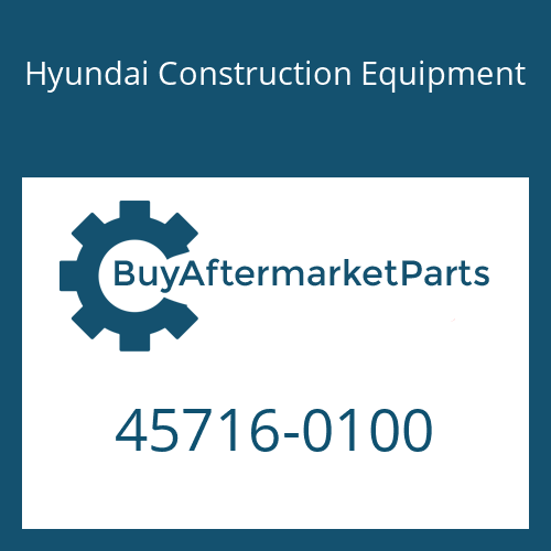 Hyundai Construction Equipment 45716-0100 - VANE