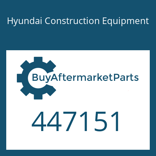 Hyundai Construction Equipment 447151 - Pin-Threaded