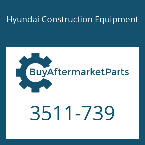Hyundai Construction Equipment 3511-739 - PLUNGER ASSY