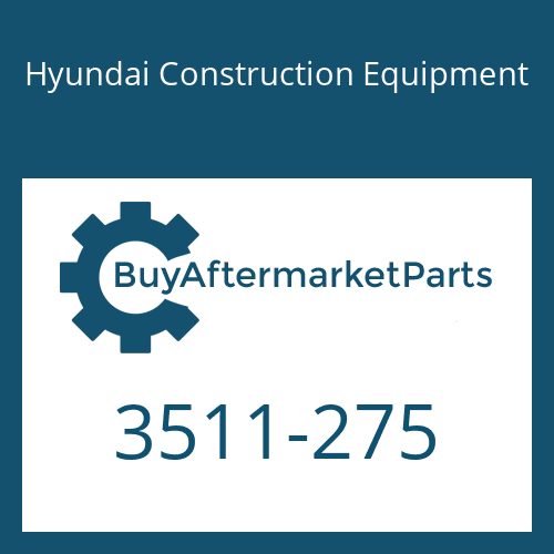 Hyundai Construction Equipment 3511-275 - PLUNGER-BOOM 2