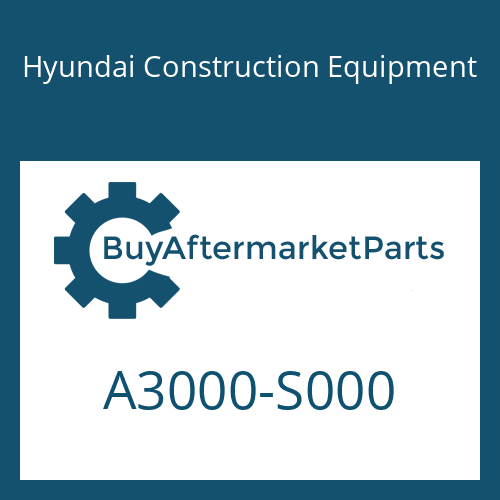 Hyundai Construction Equipment A3000-S000 - SUSPENSION ASSY