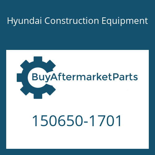 Hyundai Construction Equipment 150650-1701 - Nut-Retaining
