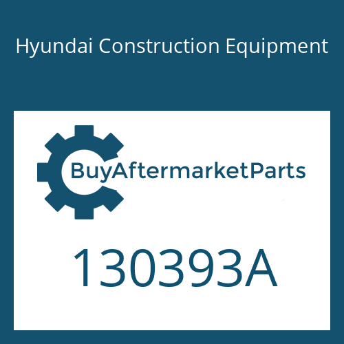 Hyundai Construction Equipment 130393A - GEAR-DRIVE
