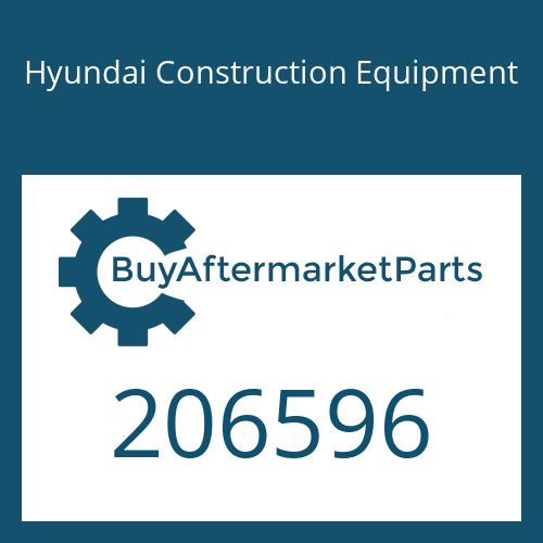 Hyundai Construction Equipment 206596 - O-Ring
