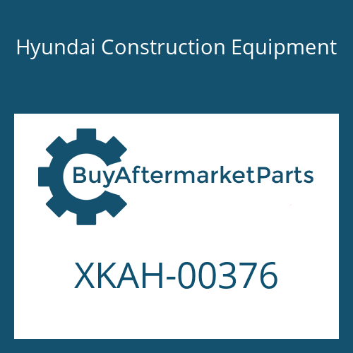 Hyundai Construction Equipment XKAH-00376 - PLATE-NAME