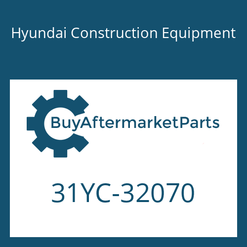 Hyundai Construction Equipment 31YC-32070 - CLAMP-BAND