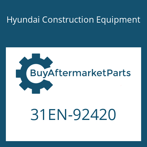 31EN-92420 Hyundai Construction Equipment Pipe Assy