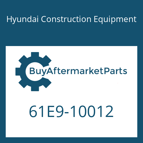 Hyundai Construction Equipment 61E9-10012 - BODY-BOOM
