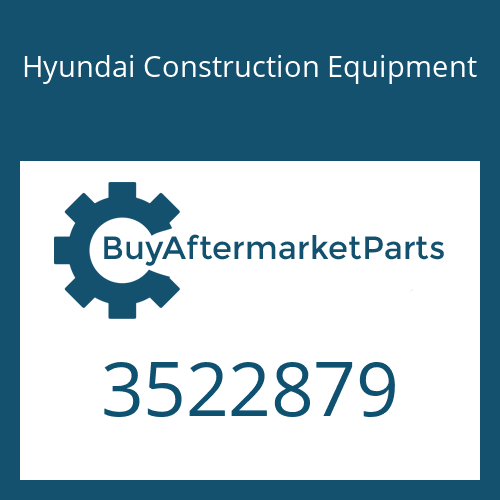 Hyundai Construction Equipment 3522879 - Shaft & Wheel