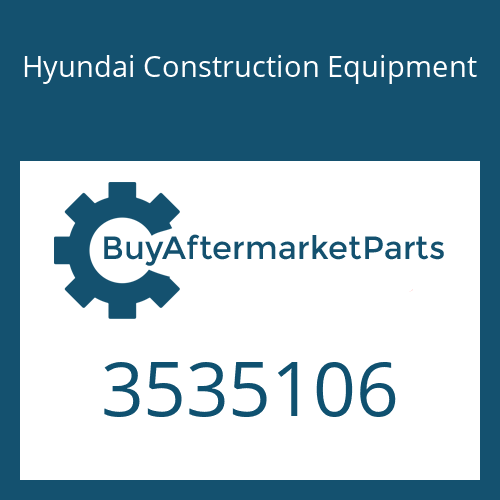 Hyundai Construction Equipment 3535106 - Actuator