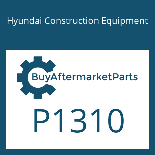 Hyundai Construction Equipment P1310 - Washer-Plain