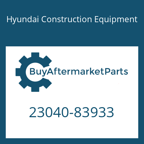 Hyundai Construction Equipment 23040-83933 - Ring Set-Piston,Os1.00
