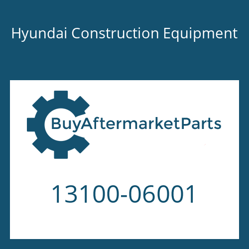 Hyundai Construction Equipment 13100-06001 - Nut