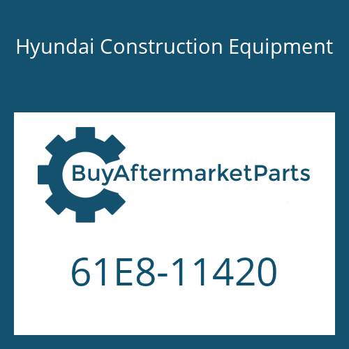 Hyundai Construction Equipment 61E8-11420 - PIN-JOINT