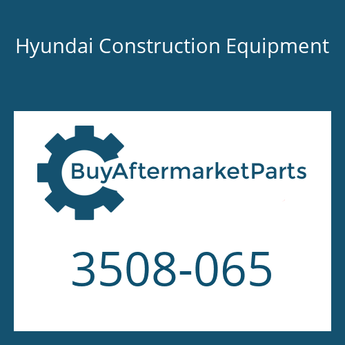 Hyundai Construction Equipment 3508-065 - Manifold