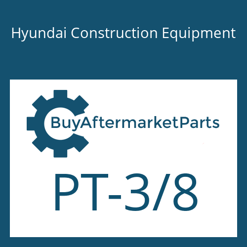 Hyundai Construction Equipment PT-3/8 - Plug