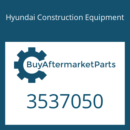 Hyundai Construction Equipment 3537050 - HOUSING