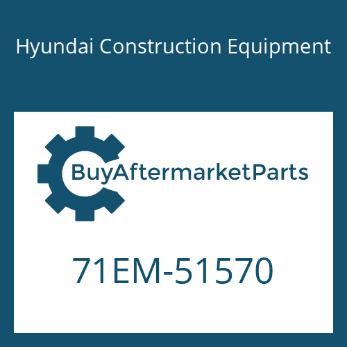 Hyundai Construction Equipment 71EM-51570 - LOCK-STAY