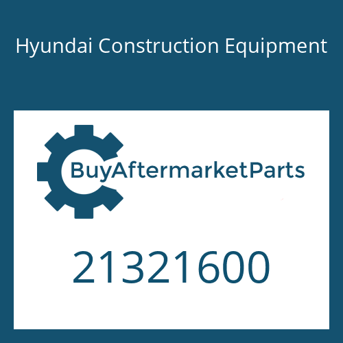 Hyundai Construction Equipment 21321600 - Spring-Return