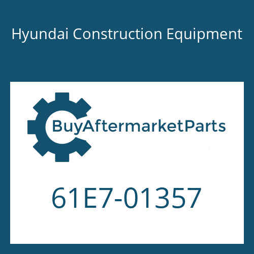 Hyundai Construction Equipment 61E7-01357 - BODY-BOOM