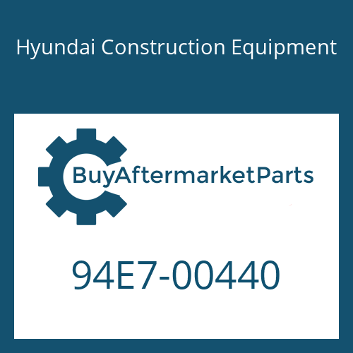 94E7-00440 Hyundai Construction Equipment DECAL-SERVICE INSTRUCTION